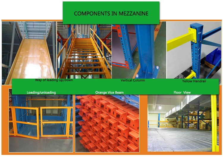 Factory Prices Industrial Heavy Duty Multi Layer Mezzanine Racking