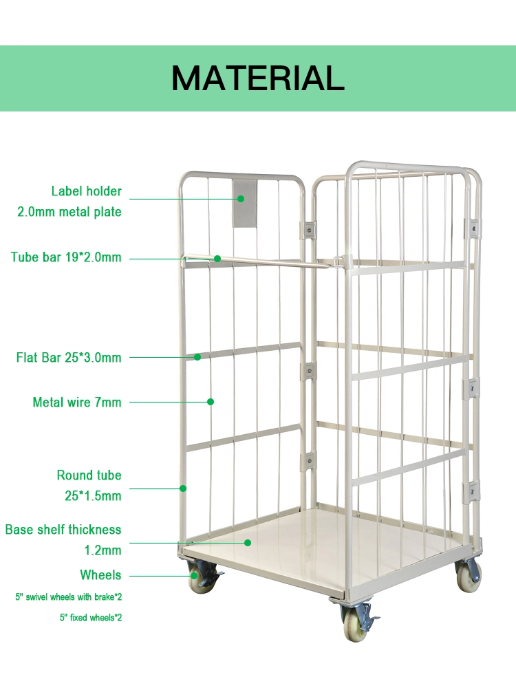 Stock Picking Multi Tiers Commercial Step Ladder Cart