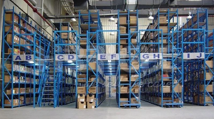 Double Layer Mezzanine Storage Warehouse Racking