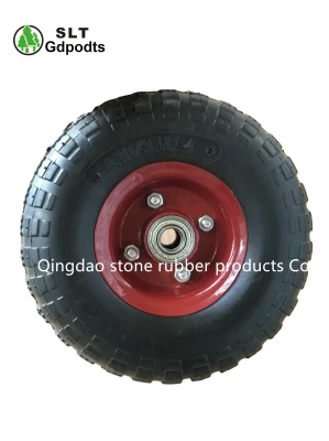 10X3.50-4 PU Foam Wheel for Hand Truck Wheels