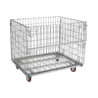 Wholesale Steel Warehouse Storage Cage with 500kgs Weight Capacity